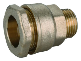 Mosazný přechod s vnějším závitem 32 x 1" Steno 4808321