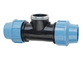 PE spojka T-kus vnitřní 25x1/2"