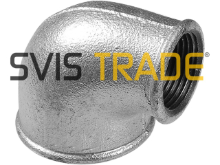 Pozinkované koleno redukované 6/4" x 5/4" 090 FF