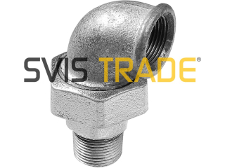 Pozinkované šroubení rohové 5/4" 097 MF