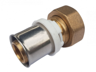 Lisovací přechod AL-Pex s převl. matkou 16 x 1/2"