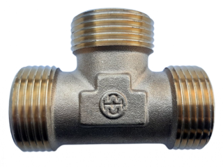 Mosazný T-kus 1" MMM Melscher FT419/1