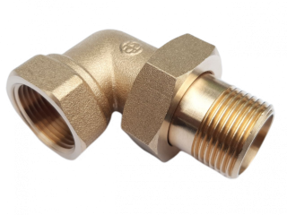 Topenářské šroubení 5/4" rohové s plochým těsněním Melscher FT413/54