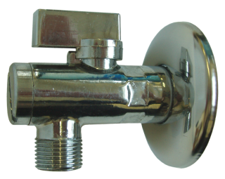 Ventil kulový rohový 1/2" x 3/8"