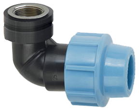 PE Koleno s vnitřním mosazným závitem 32 x 1"