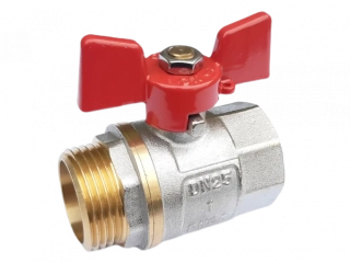 Kulový kohout motýl MF 1" s ucpávkou PN30 Melscher BV3202-1