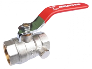Kulový kohout páka s vypouštěním FF 1" Melscher BV3205-1
