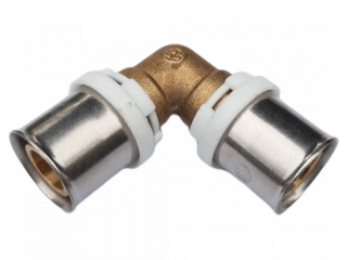 AL-Pex Koleno lisovací 90° 26 x 26